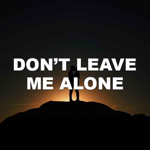 Don't Leave Me Alone - The Ghost Production