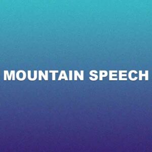 Mountain Speech