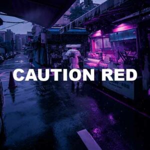 Caution Red